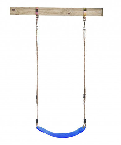 schommelzitje Flex 66 x 14 cm EVA blauw
