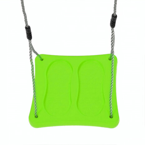 voetschommel 35 x 35 cm lime