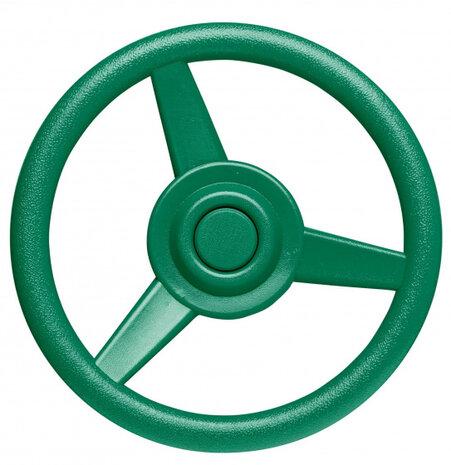 stuurwiel voor speelhuisje 30 cm donkergroen