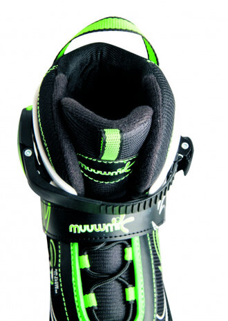 inline skates Kinderliner 82A nylon Abec5 groen/zwart mt 29-32