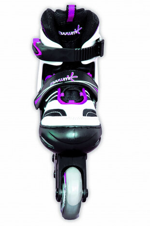inline skates Kinderliner 82A nylon Abec5 roze/zwart mt 29-32