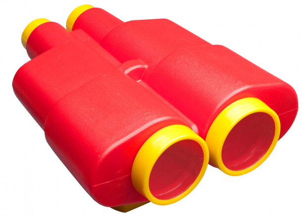 verrekijker voor speelhuisje 30 cm rood