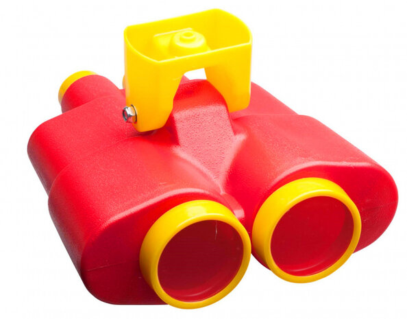 verrekijker voor speelhuisje 30 cm rood