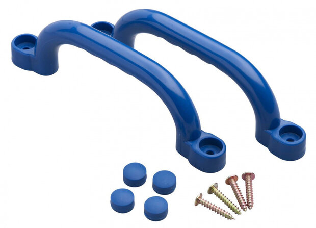handgrepen voor speeltoestel 247 mm blauw 2 stuks