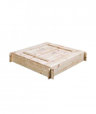 zandbak Gucio 120 x 120 x 20 cm hout blank