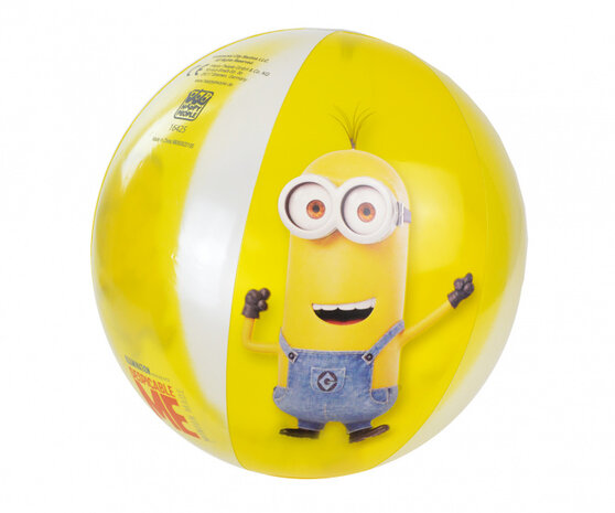 strandbal Minions 29 cm geel