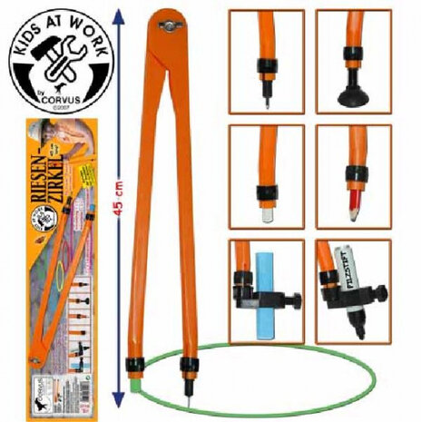reuzen passer afmeting 45 cm