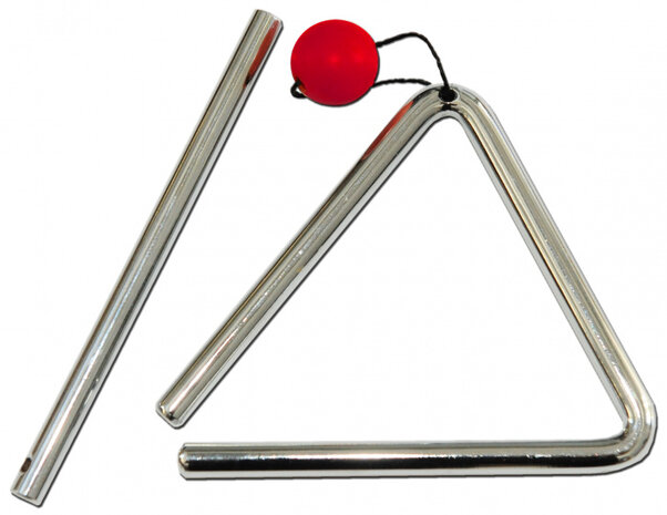 triangel mini rood 10 cm