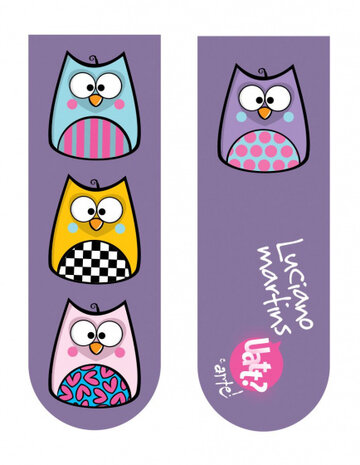Magnetic Bookmarks Uilen 2x6 cm