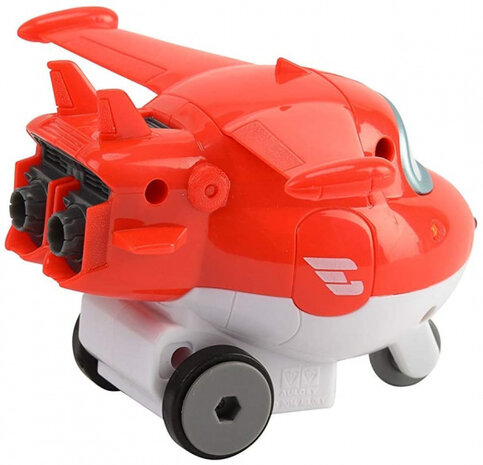 Super Wings Series 1 Vroom n&#039; Zoom - Jett rood