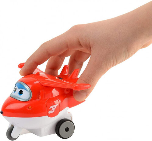 Super Wings Series 1 Vroom n&#039; Zoom - Jett rood
