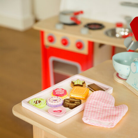 koekjes set met ovenwant junior 10-delig