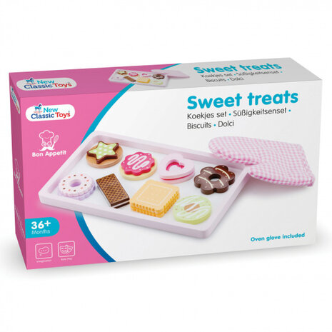 koekjes set met ovenwant junior 10-delig