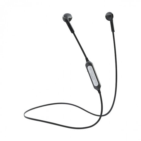 oordopjes bluetooth 14,2mm microfoon zwart 2-delig