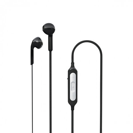 oordopjes bluetooth 14,2mm microfoon zwart 2-delig