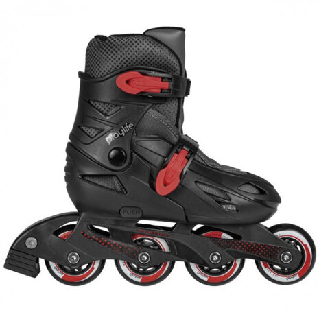 inline skates Riddler hardboot 82A zwart maat 35-38