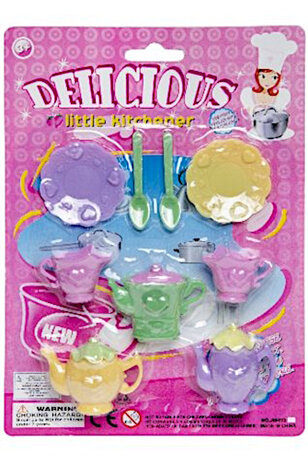 theeset Delicious meisjes 9-delig