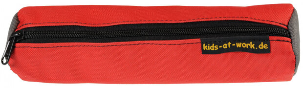 steenboor junior staal zilver/rood 7-delig