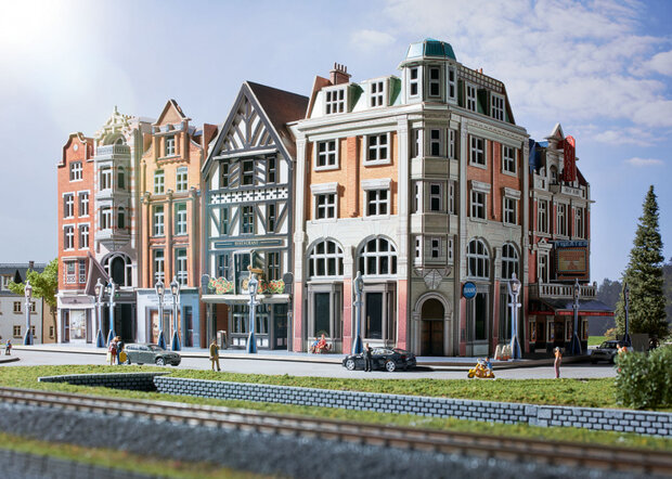modelbouwset Restaurant 10,3 x 15,6 cm 44 stukjes
