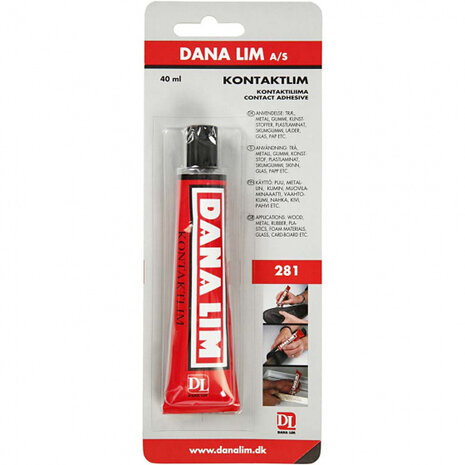contactlijm 40 milliliter transparant