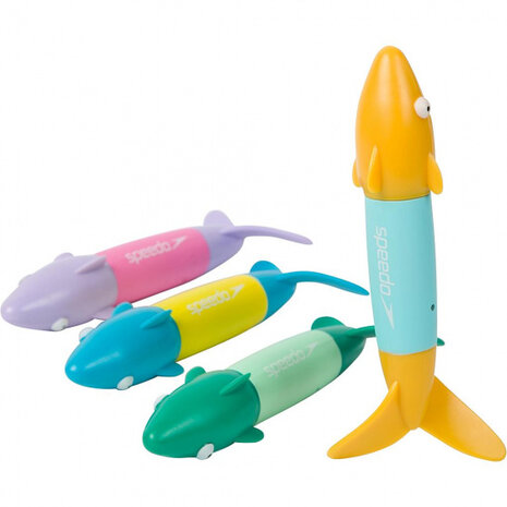 duikspeelgoed Spinning junior PVC 5-delig