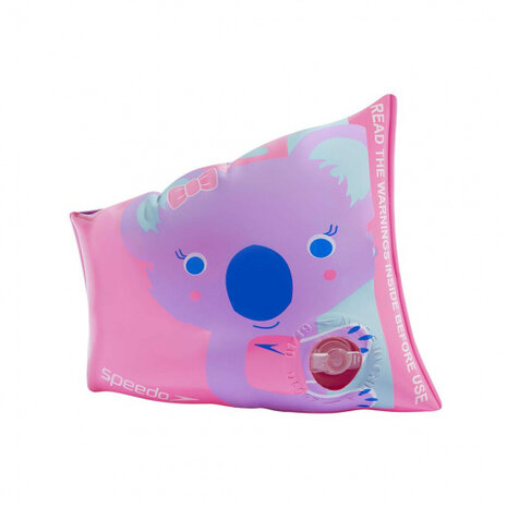 zwemvleugeltjes Koko Koala meisjes PVC roze 2-delig