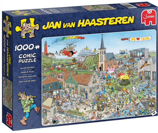 legpuzzel Jan van Haasteren Rondje Texel 1000 stukjes