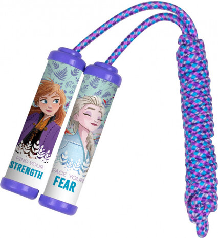 springtouw Frozen 220 cm meisjes paars/blauw