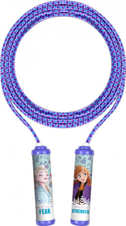 springtouw Frozen 220 cm meisjes paars/blauw
