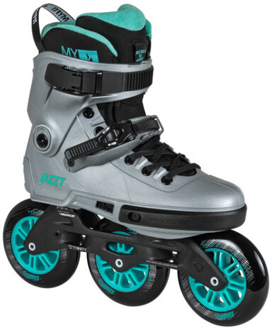 inlineskates Next Arctic Grey 110 grijs/blauw maat 36-37