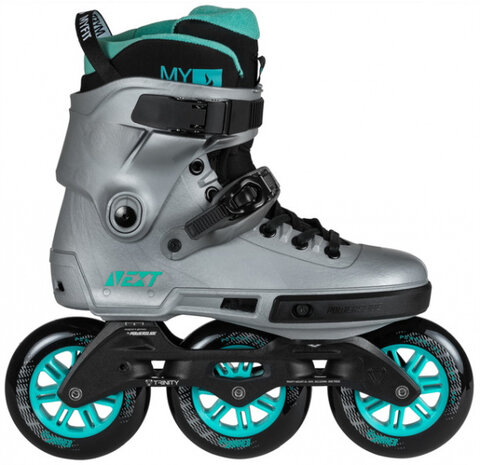 inlineskates Next Arctic Grey 110 grijs/blauw maat 36-37