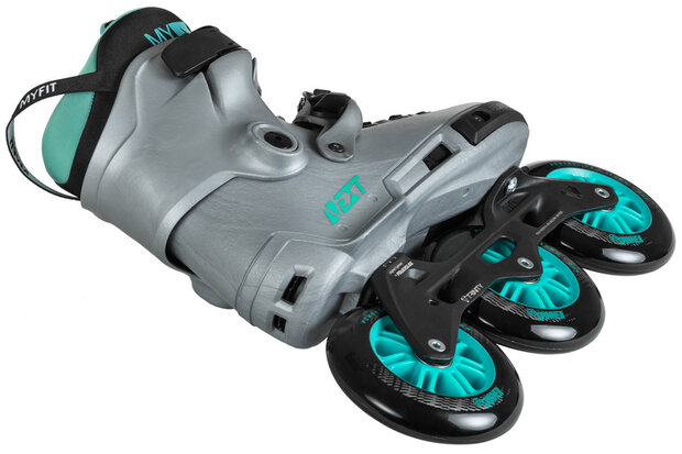 inlineskates Next Arctic Grey 110 grijs/blauw maat 36-37