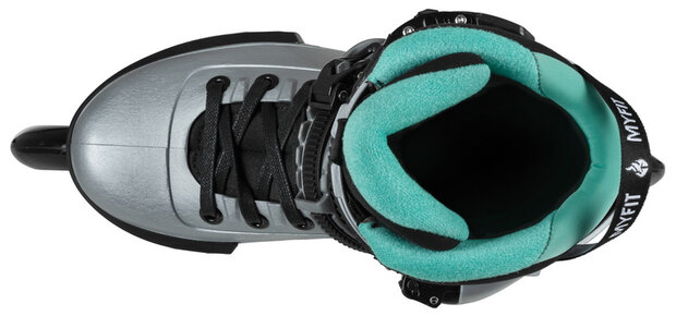 inlineskates Next Arctic Grey 110 grijs/blauw maat 36-37