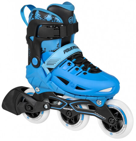 inline skates Phuzion Universe 82A zwart/blauw mt 29-32