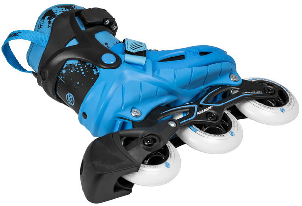 inline skates Phuzion Universe 82A zwart/blauw mt 29-32