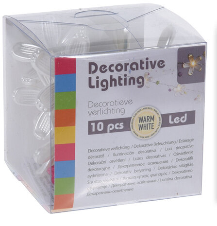 feestverlichting led 45 cm 10-delig