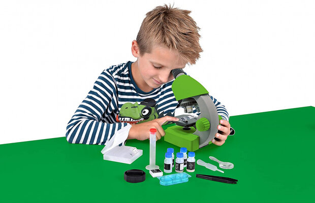 microscoop junior 22 cm groen