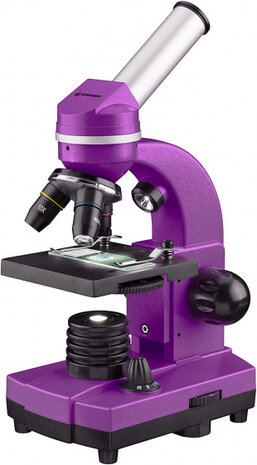 microscoop junior 29 cm staal paars 28-delig