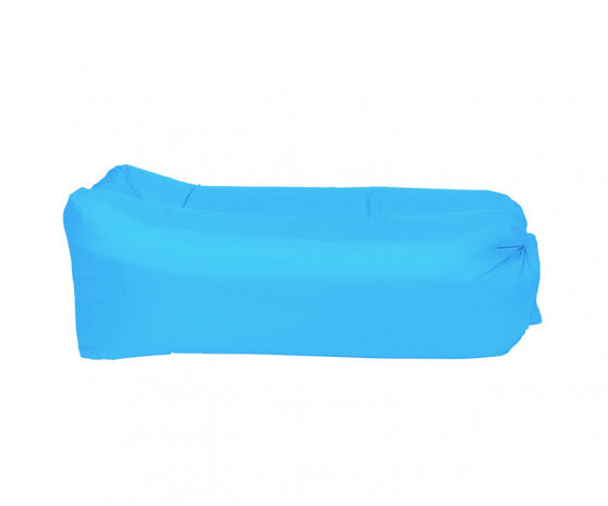 luchtbed 180 x 75 cm polyester blauw