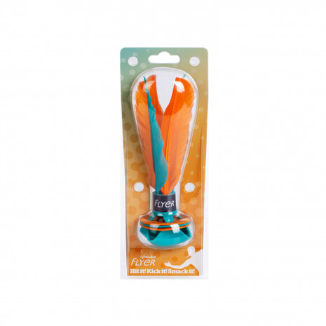 buitenspel Shuttle Flyer rubber groen/oranje