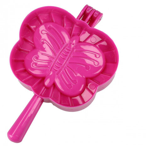 koekjespers vlinder junior 17 x 9 x 4 cm roze