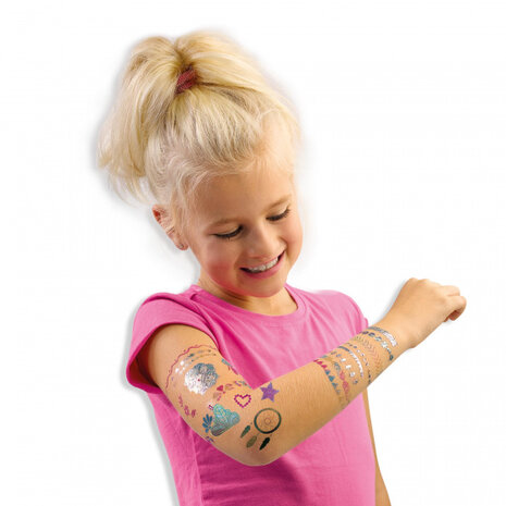 3-in-1 tattoos Glamour junior 4-delig