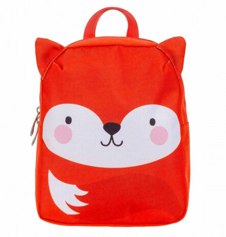 rugzak Vos junior 5,5 liter polyester oranje