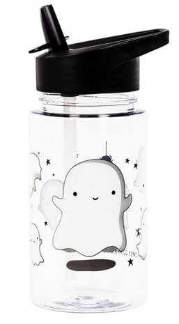 drinkfles Spookje junior 450 ml tritan zwart
