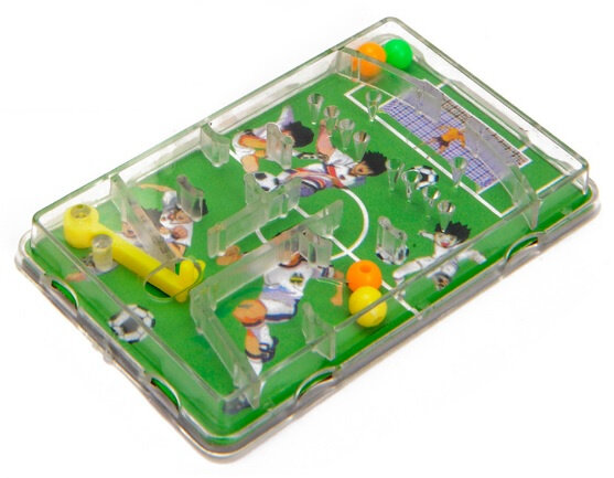flipperspel voetbal jongens 7,5 x 5 cm groen