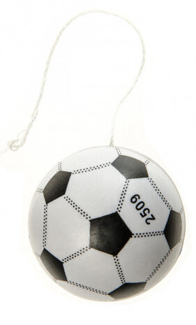 jojo voetbal jongens 4 cm zwart/wit