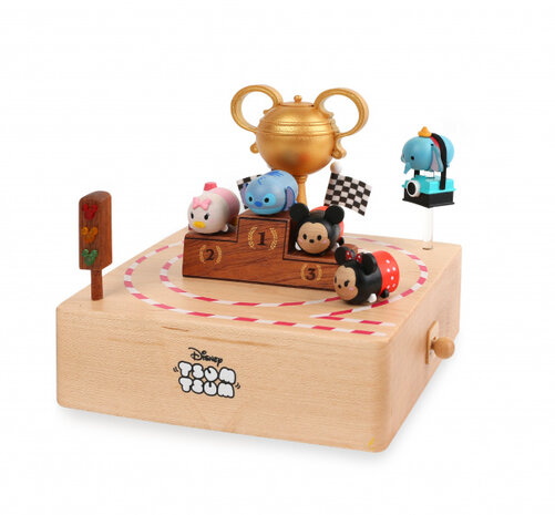 muziekdoos TsumTsum Wooderful Life junior 14 cm hout
