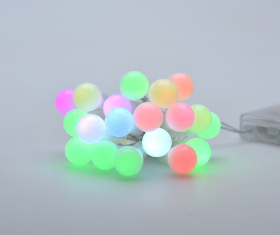 feestverlichting led 130 cm 10 lichtjes wit