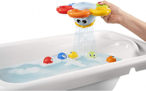 badspeelgoed octopus Billy junior 22 cm 2-delig