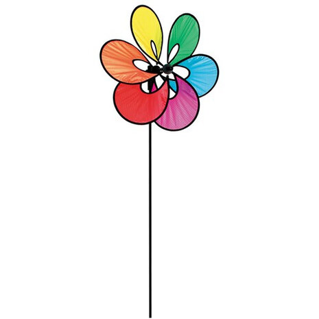 windmolen Paradise Flower Rainbow 35 x 82 cm
